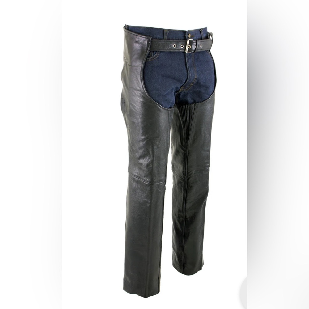 Leather chaps, Milwaukee motorcycle company